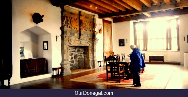 The Banqueting Hall, O'Donnells' Castle Donegal Town, Northwest Ireland