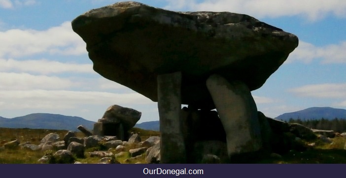Megalithic Tomb At Kilclooney, Donegal Ireland