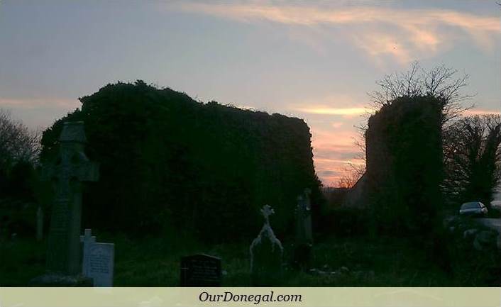 Sunset At Abbey Assaroe, Ballyshannon, Near Bundoran Co Donegal, Ireland