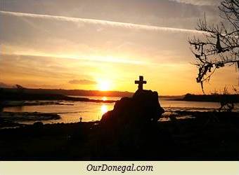 Sunset Over The Erne Estuary, From Abbey Well, Ballyshannon, Ireland