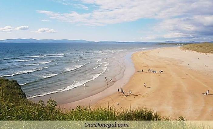 Tullan Strand Surfing Lessons Finished For The Day, Bundoran County Donegal