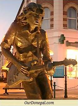 Blues And Rock Guitar Legend Rory Gallagher, Born In Ballyshannon 1948