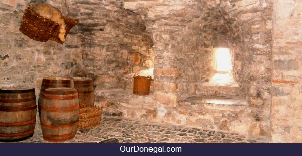 Donegal Castle Original Store Room Floor And Walls