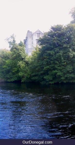 The River Eske Flowing Past Donegal Castle