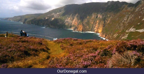 Slieve League Cliffs Near Killybegs Donegal Ireland