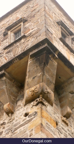 One Of The Turrets On The O'Donnell Castle Donegal Town