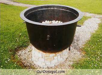 Famine Pot Used To Feed Up To 800 People Daily During The Irish Famine