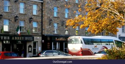 Bus Eireann At Abbey Hotel, Donegal Town