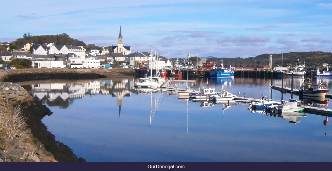 Killybegs Donegal Ireland Harbor Reflections