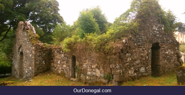 Celtic Ruins Of Saint Catherine Church In Killybegs, Northwest Ireland