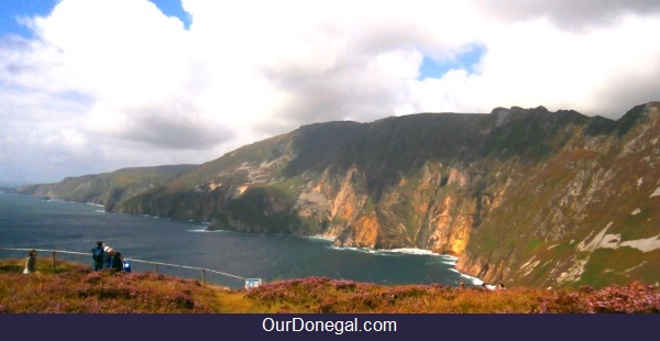 Slieve League Cliffs Distinctive Serrated Skyline