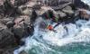 Tyrolean Traverse At An Port