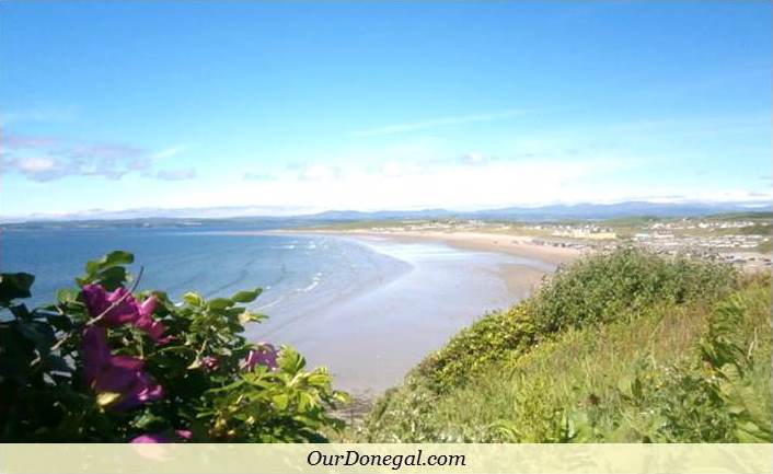 Rossnowlagh Beach Is A Short Drive North Of Bundoran Co Donegal, Northwest Ireland