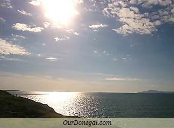 Donegal Bay Viewed From Rougey Cliff Walk, Bundoran, Donegal, Ireland