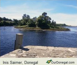Inis Saimer In Donegal County, Seat Of Pre History's Partholóin Tribe