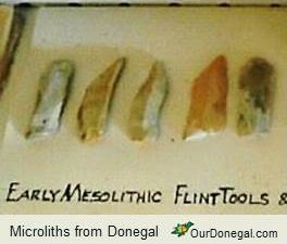 Microliths Of Early Mesolithic Age C.6,000-8,000BC Found In Donegal, Northwest Ireland
