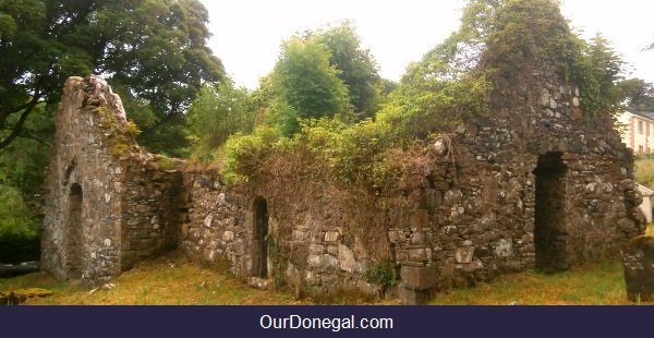 Celtic Ruins Of Saint Catherine Church, killybegs Donegal Ireland