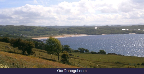 Fintra Beach Viewed From Largy Near Killybegs Fintra Beach Viewed From Largy Near Killybegs