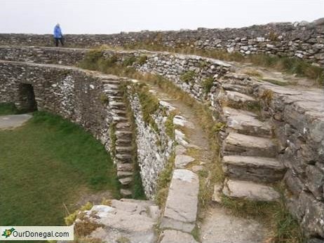 Grianán Áiligh Fort in Inishowen Donegal Was The Stronghold Of King Eoghain MacNiall