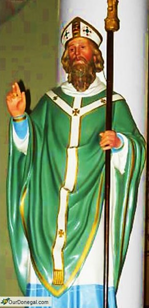 Patrick, Patron Saint Of Ireland. Former Slave Returned, Christianized Pagan Celts