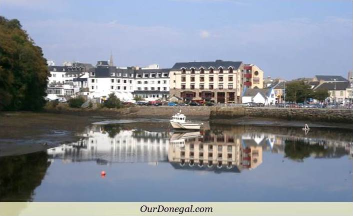 River Eske Estuary, Donegal Town, Northwest Ireland