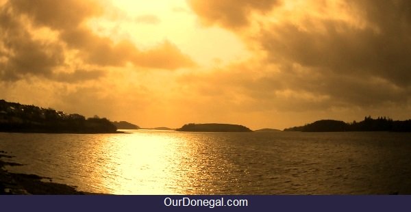 Eske Estuary Viewed From Franciscan Abbey, Donegal Town