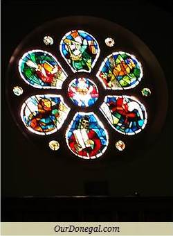 Rose Window By Evie Hone, Ardara, County Donegal