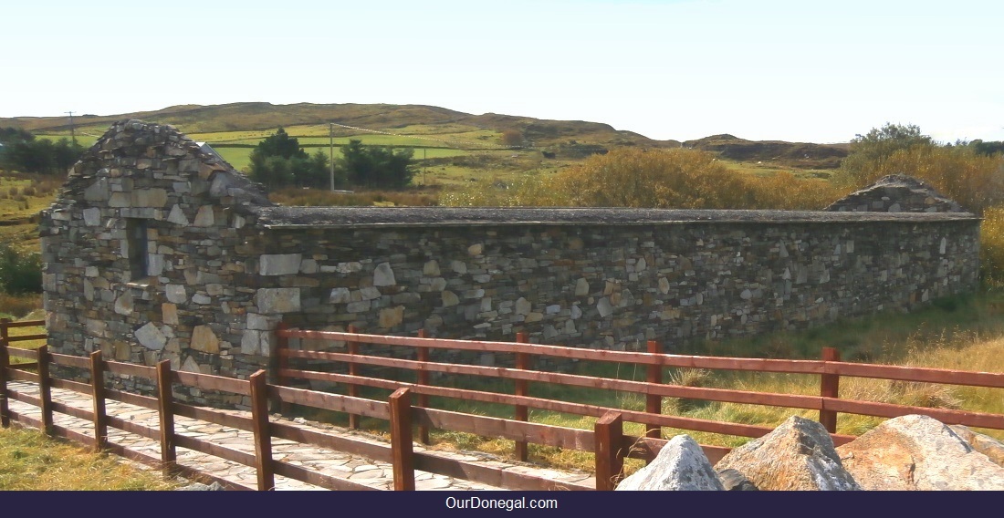 The Spaniard's Chapel Near Kilcar Village And The Slieve League Cliffs, Donegal Ireland