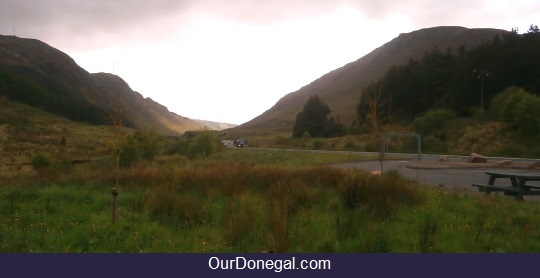 Barnesmore Gap In South Donegal Ireland Was Formed During The Ice Age