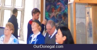 Donegal Castle Tour, <i>'Clann Spirits'</i> Painting In Background